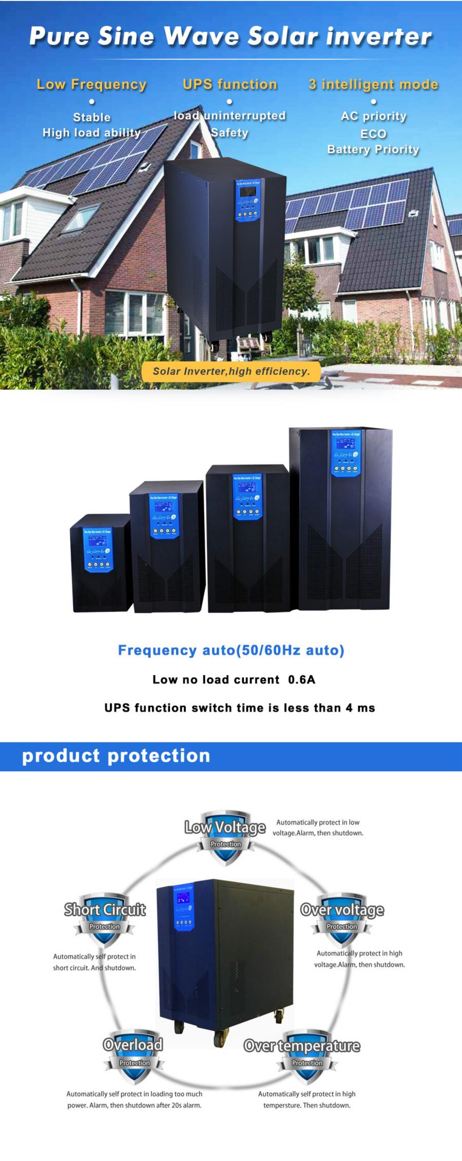 10000 watt pure sine wave ac inverter