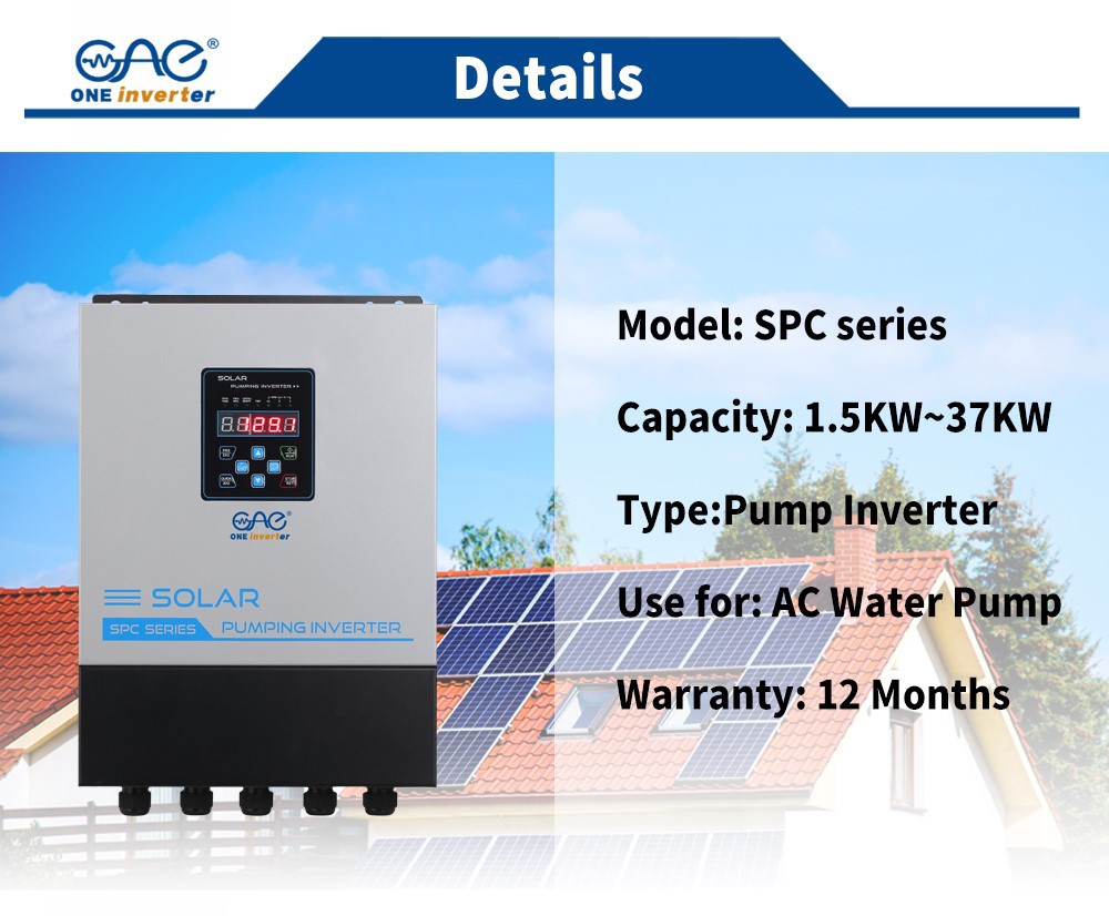 solar pump inverter 3 phase 